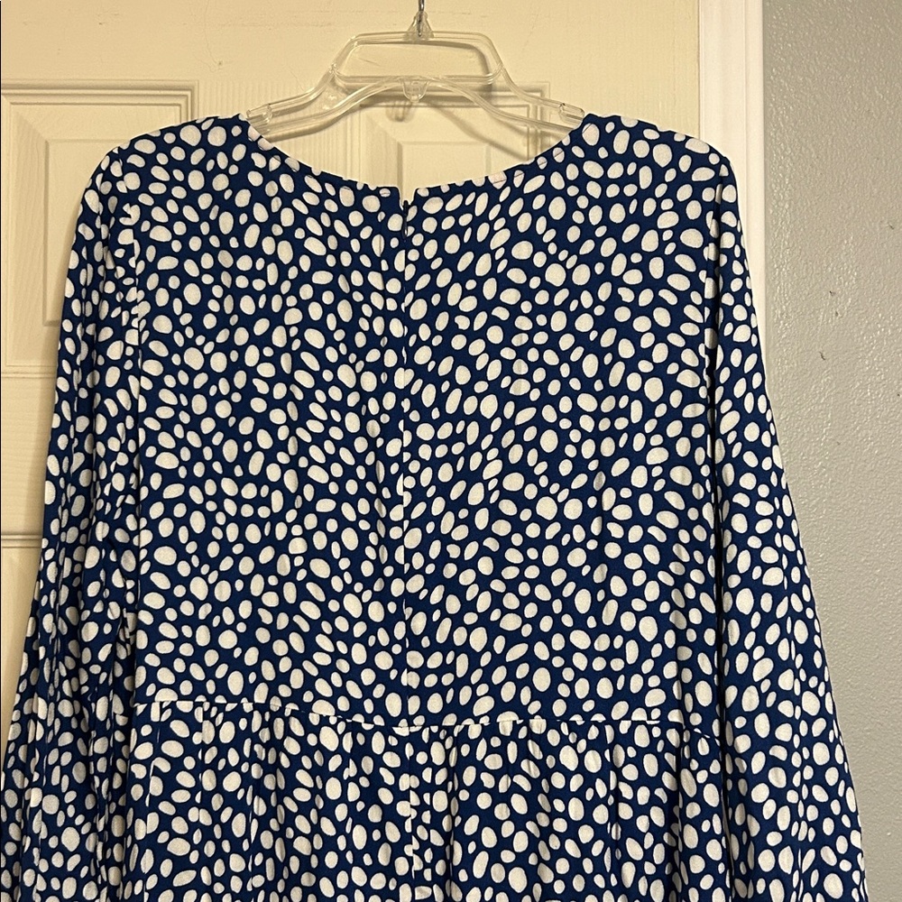LiKe💝for $20 off🍭 Boden blue white dress Glorious British Style NWT - Picture 7 of 8